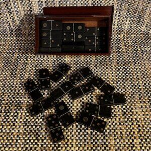Antique Domino Set